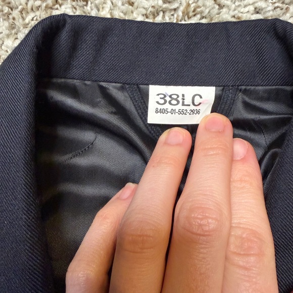 🪖 De Rossi & Son DSCP Army Blue 450 Men's Dress Uniform Coat 38L 🇺🇸✨ - Picture 5 of 6